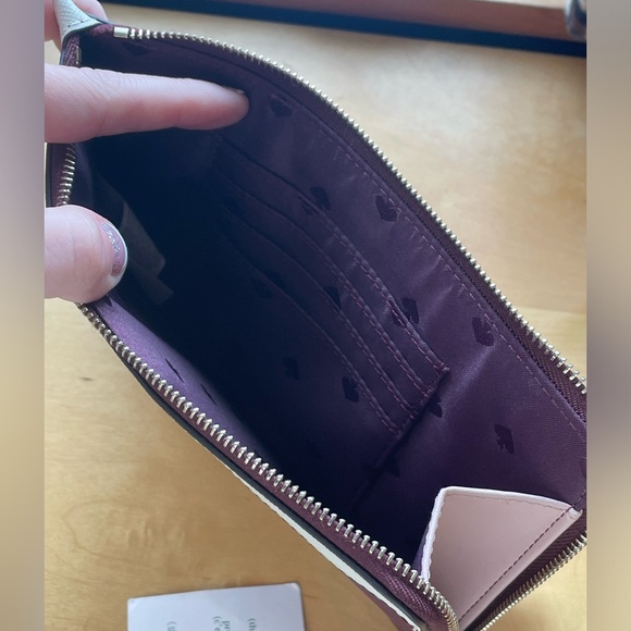 Kate Spade L-Zip Colorblock Wristlet NWT - Picture 2 of 10